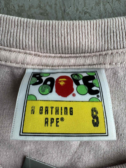 Bape APE HEAD Pink Shirt
