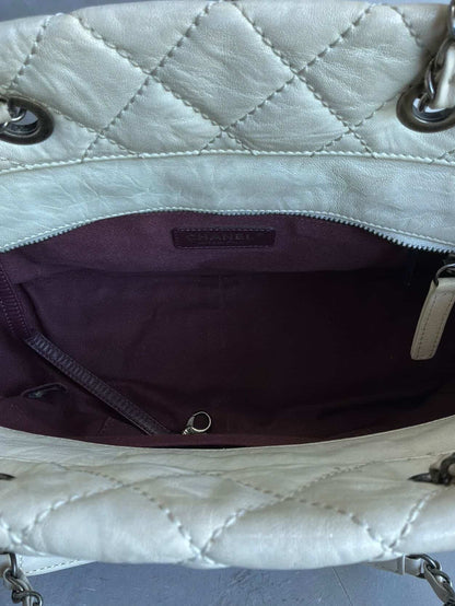 Chanel CC Cambon Quilted Flap Tote Bag