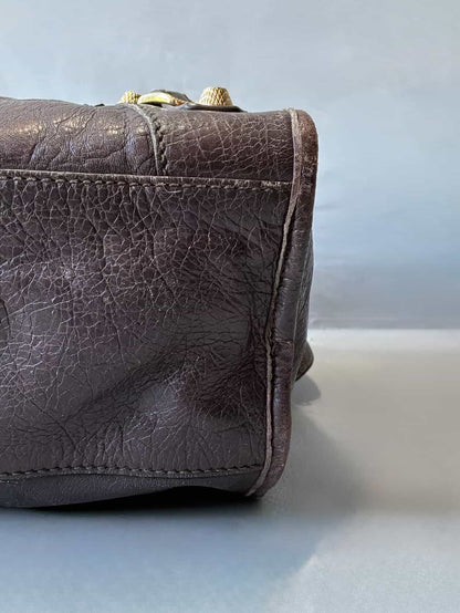 Balenciaga Classic City Giant 12 Choco Brown Lambskin Bag