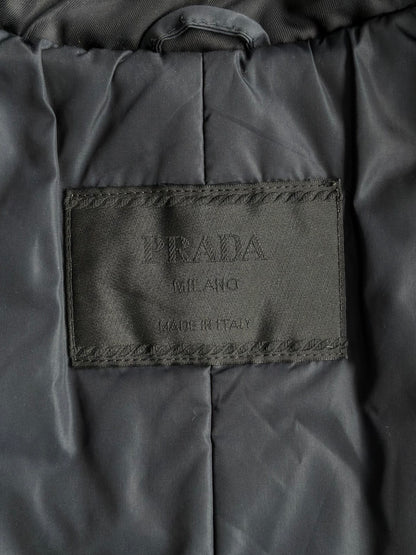 Prada Neck Back Plate Trench Coat