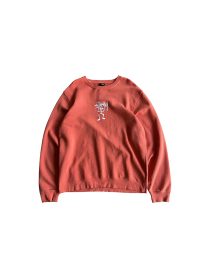 Stussy Orange Sweatshirt