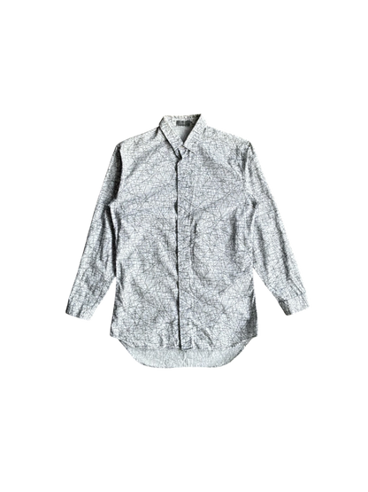 Dior Assymetrical Design Polo Longsleeves