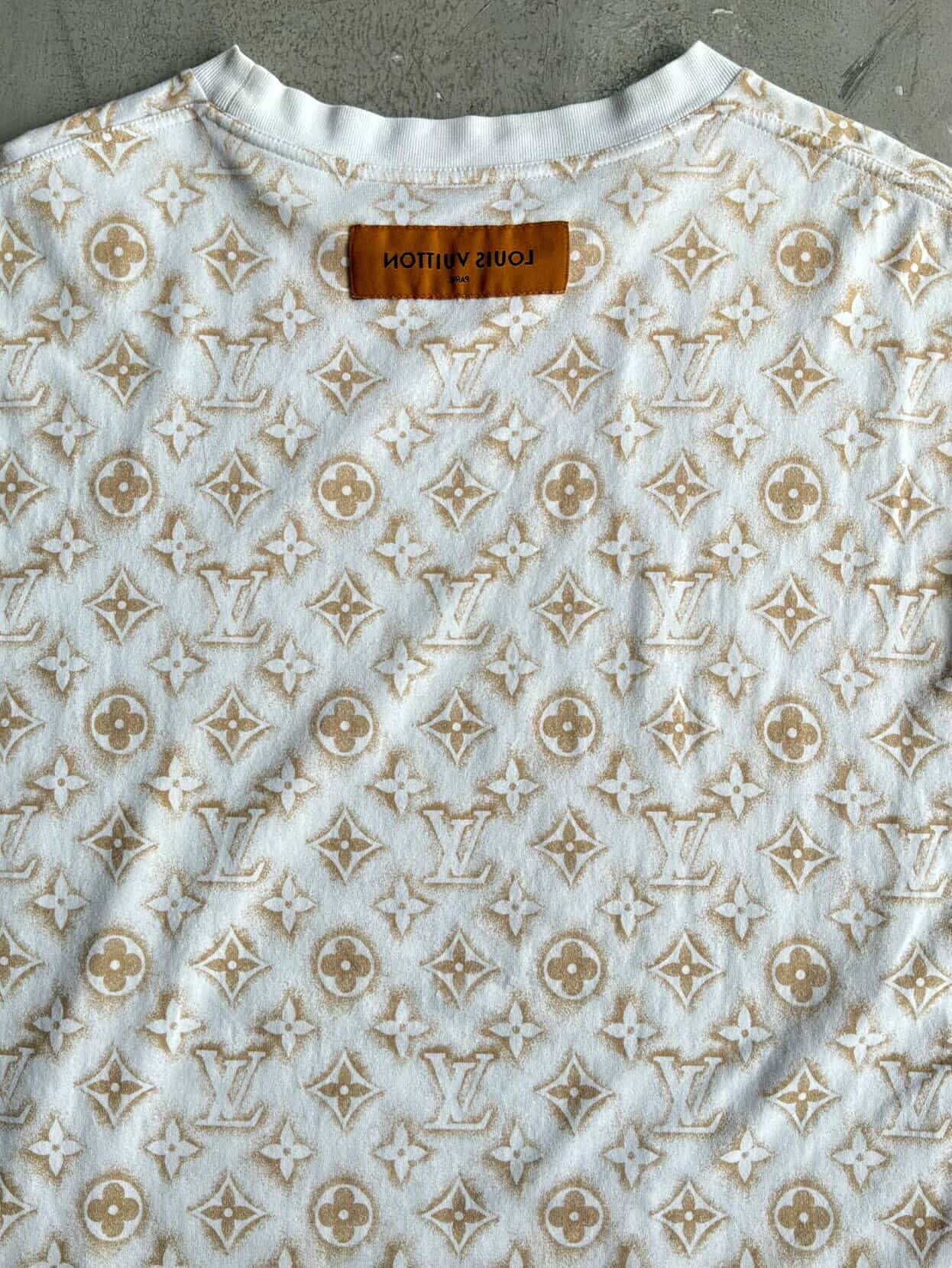 Louis Vuitton White Monogram Tee