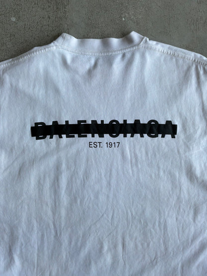 Balenciaga Strike Logo Mullet Tee