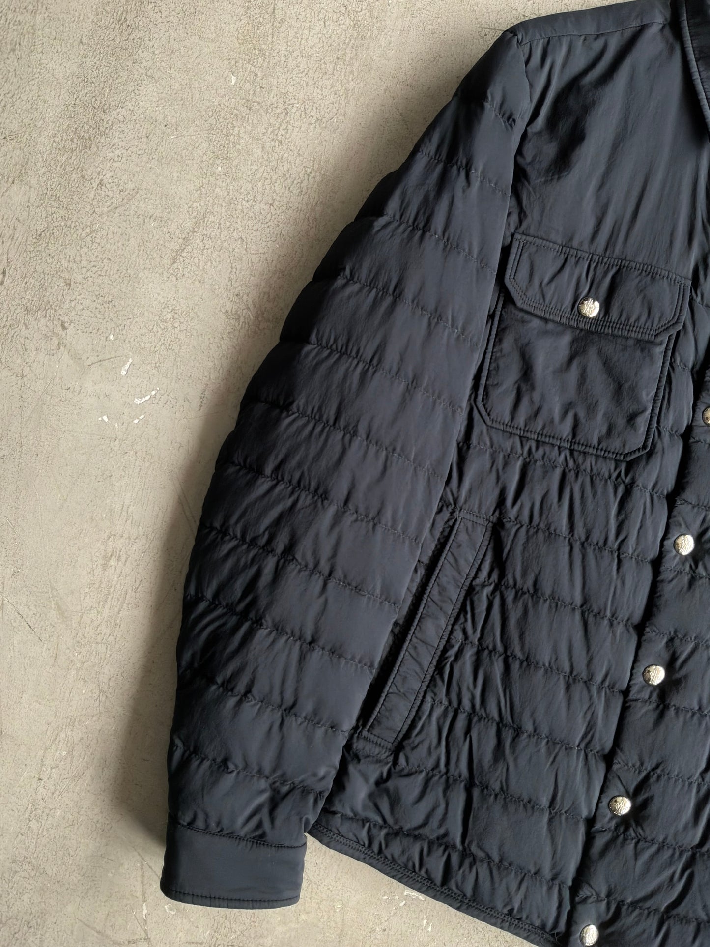 Moncler Mirmande Guibbotto Navy Puffer Jacket