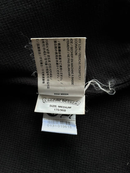 Chrome Hearts FUCK YOU Horseshoe Thermal Zip Hoodie