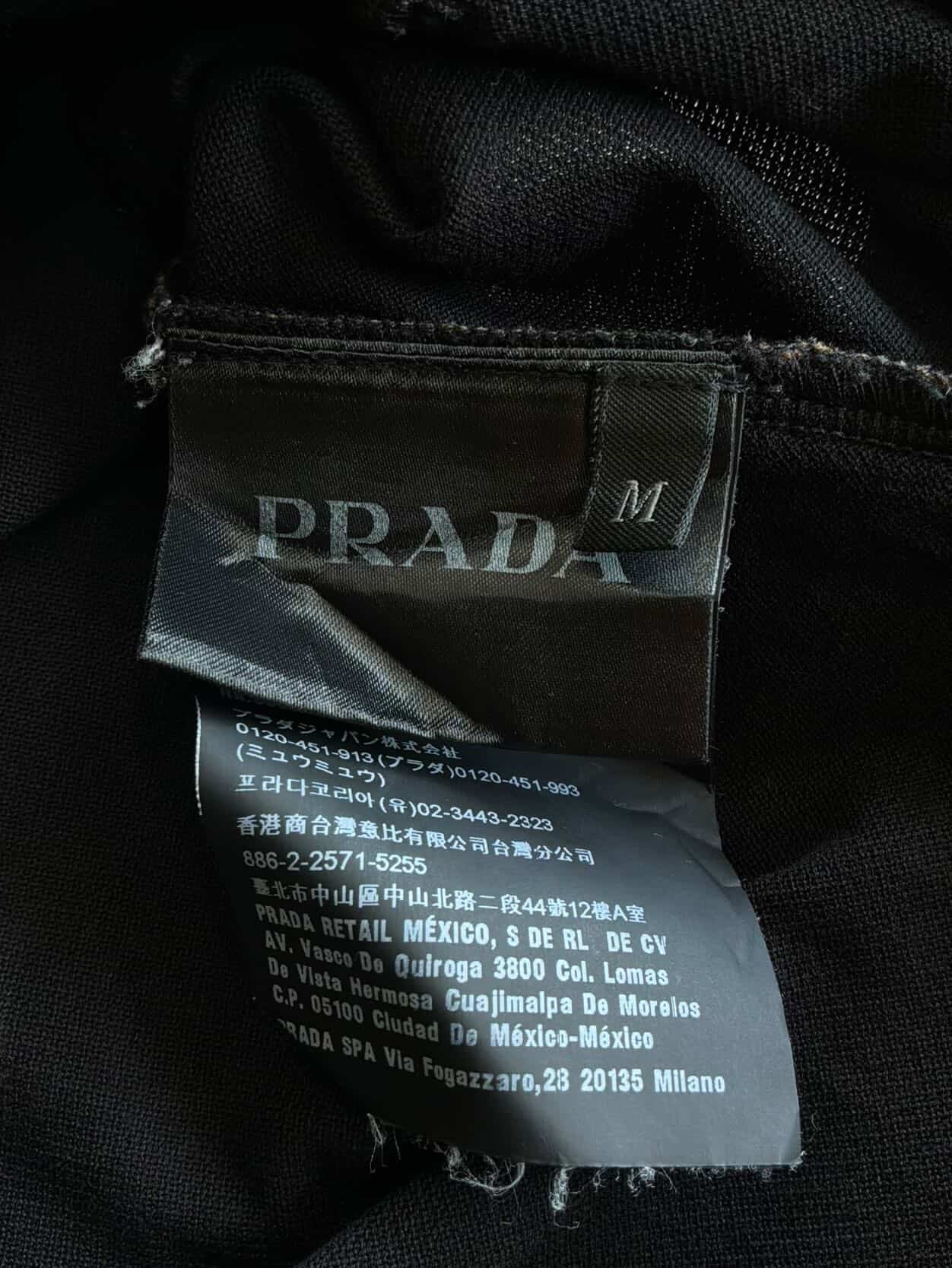 Prada Badge Rubber Tee