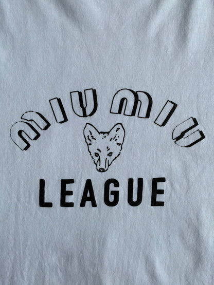 Miu Miu League White Tee