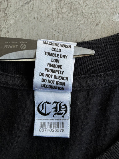 2000s Chrome Hearts Cemetery Sword Black Tee