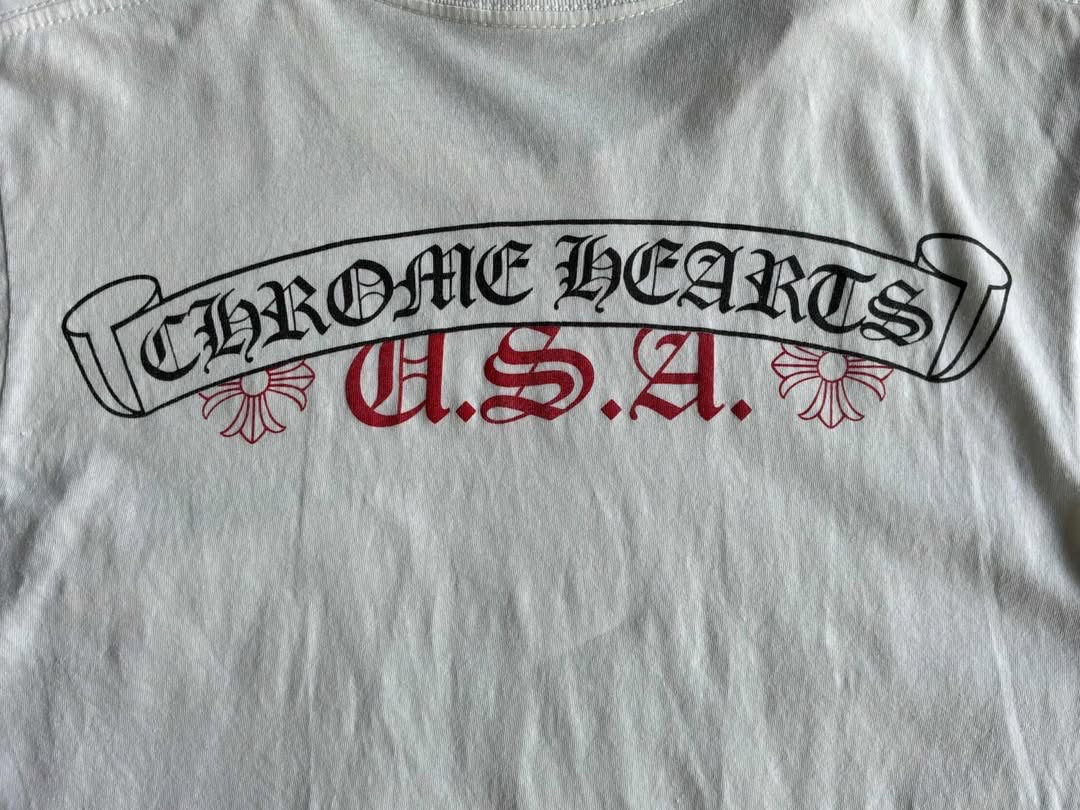 Chrome Hearts USA Scroll Tee