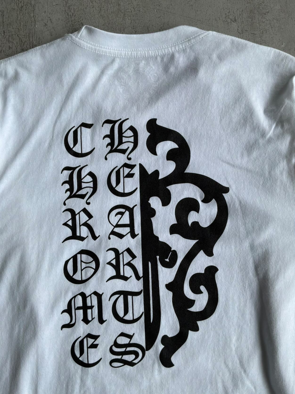 Chrome Hearts Half Script Dagger Longsleeves