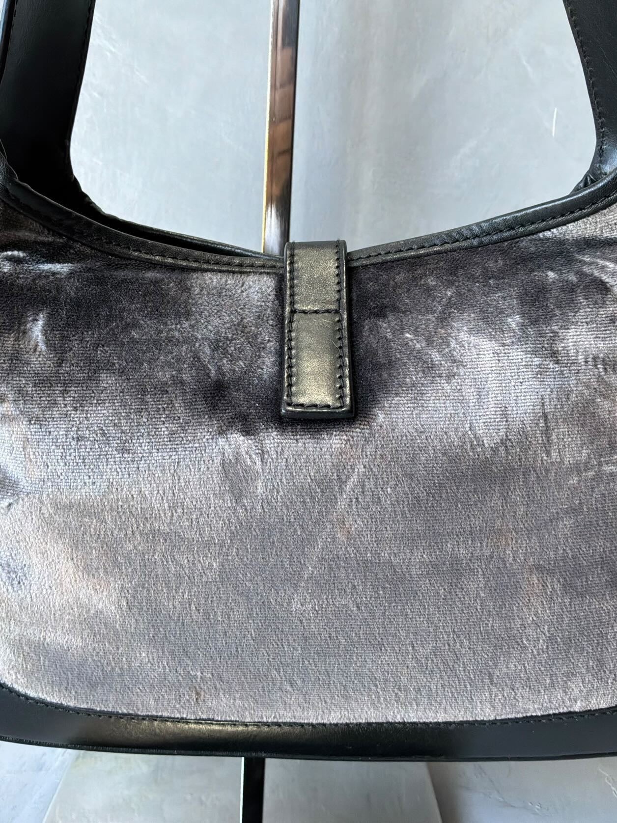 Gucci Tom Ford Era Velvet Jackie Bag