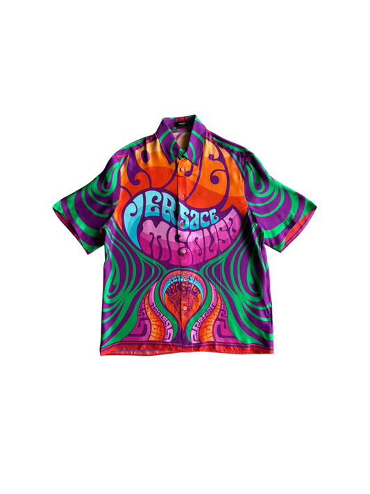 Versace Medusa Music Silk Shirt