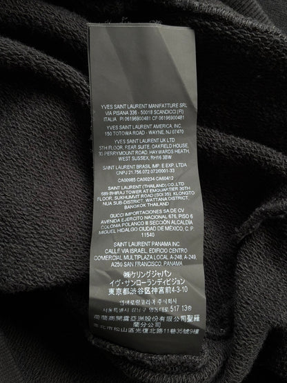 Saint Laurent Paris Pullover Hoodie