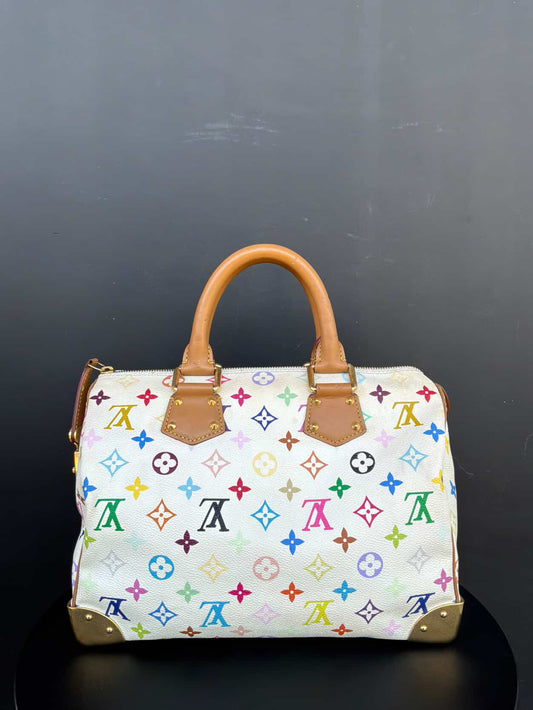 Louis Vuitton X Murakami Multicolor Speedy 30