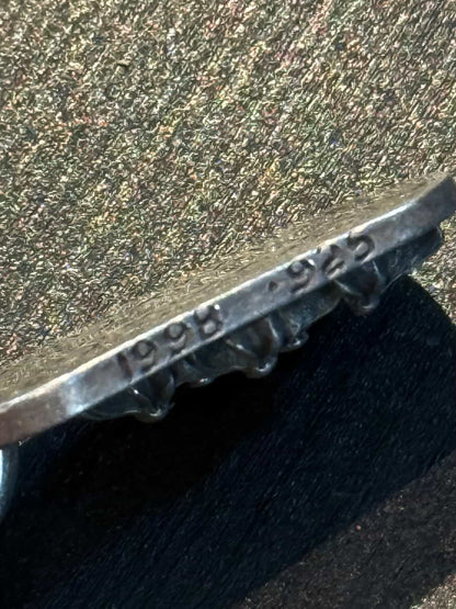 Chrome Hearts ‘NYC’ Cemetery Dog Tag Necklace with Ballchain