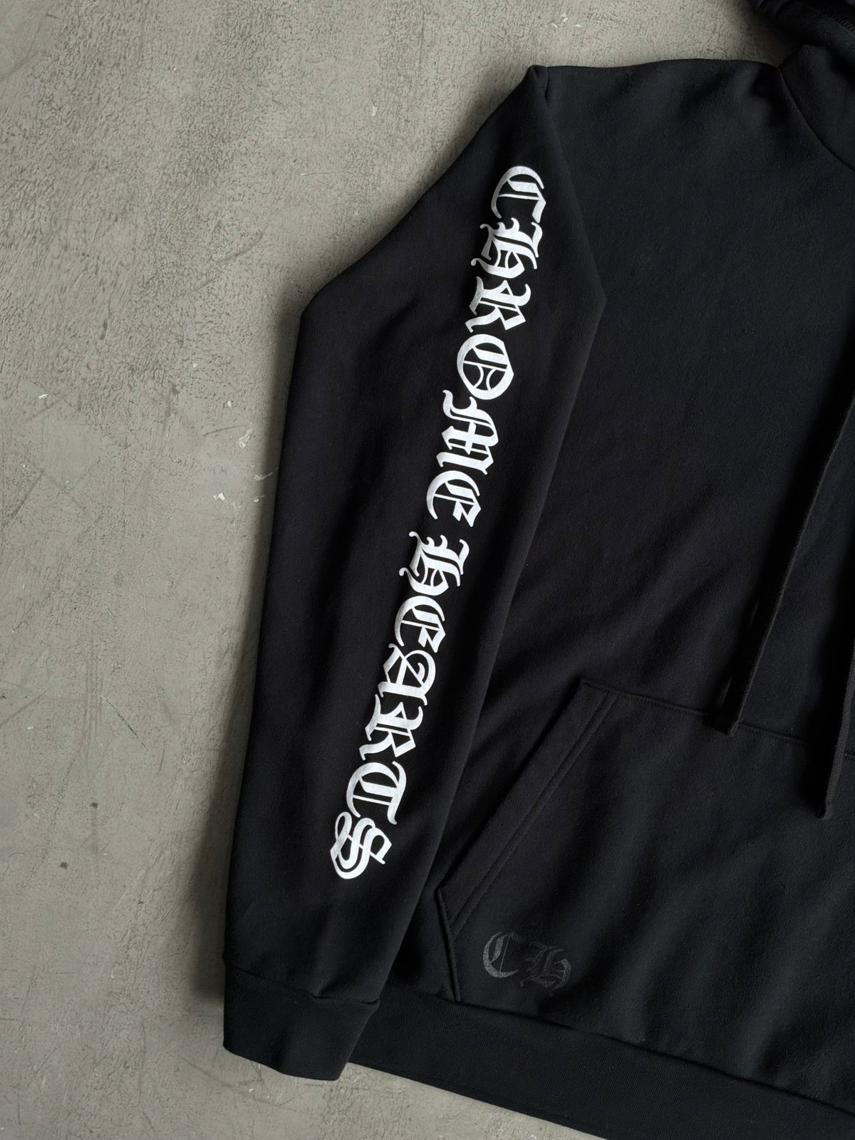 Chrome Hearts Scroll Logo Pullover Hoodie