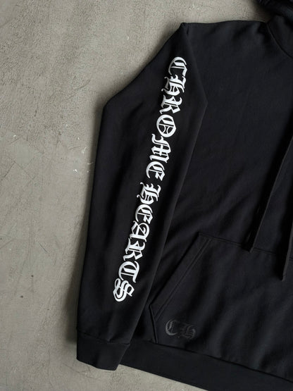 Chrome Hearts Scroll Logo Pullover Hoodie