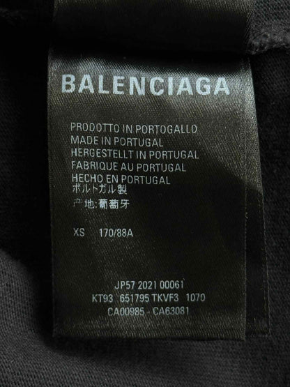 Balenciaga Ps5 Black tee
