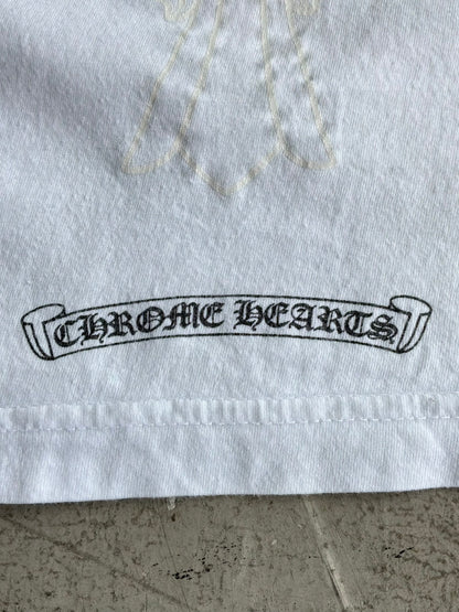 Chrome Hearts Tonal Cross White Tee