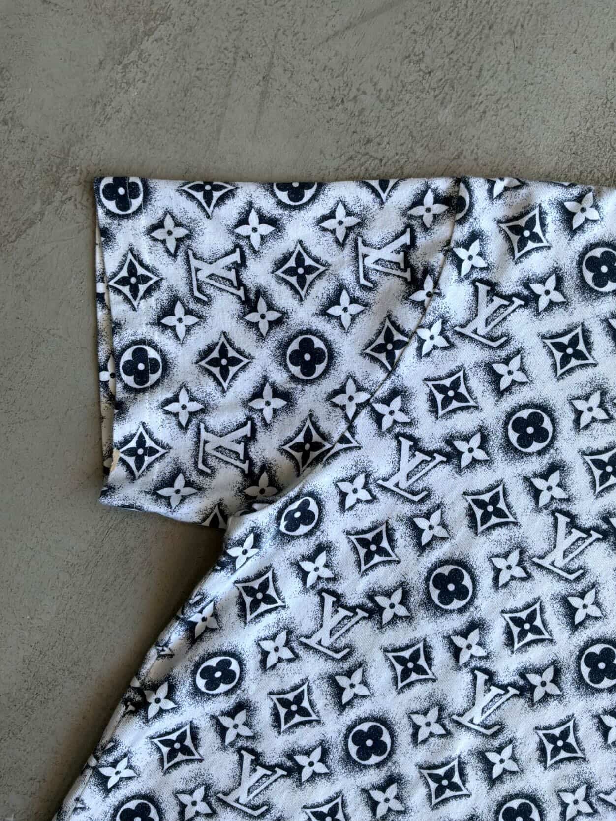 Louis Vuitton White Monogram Tee