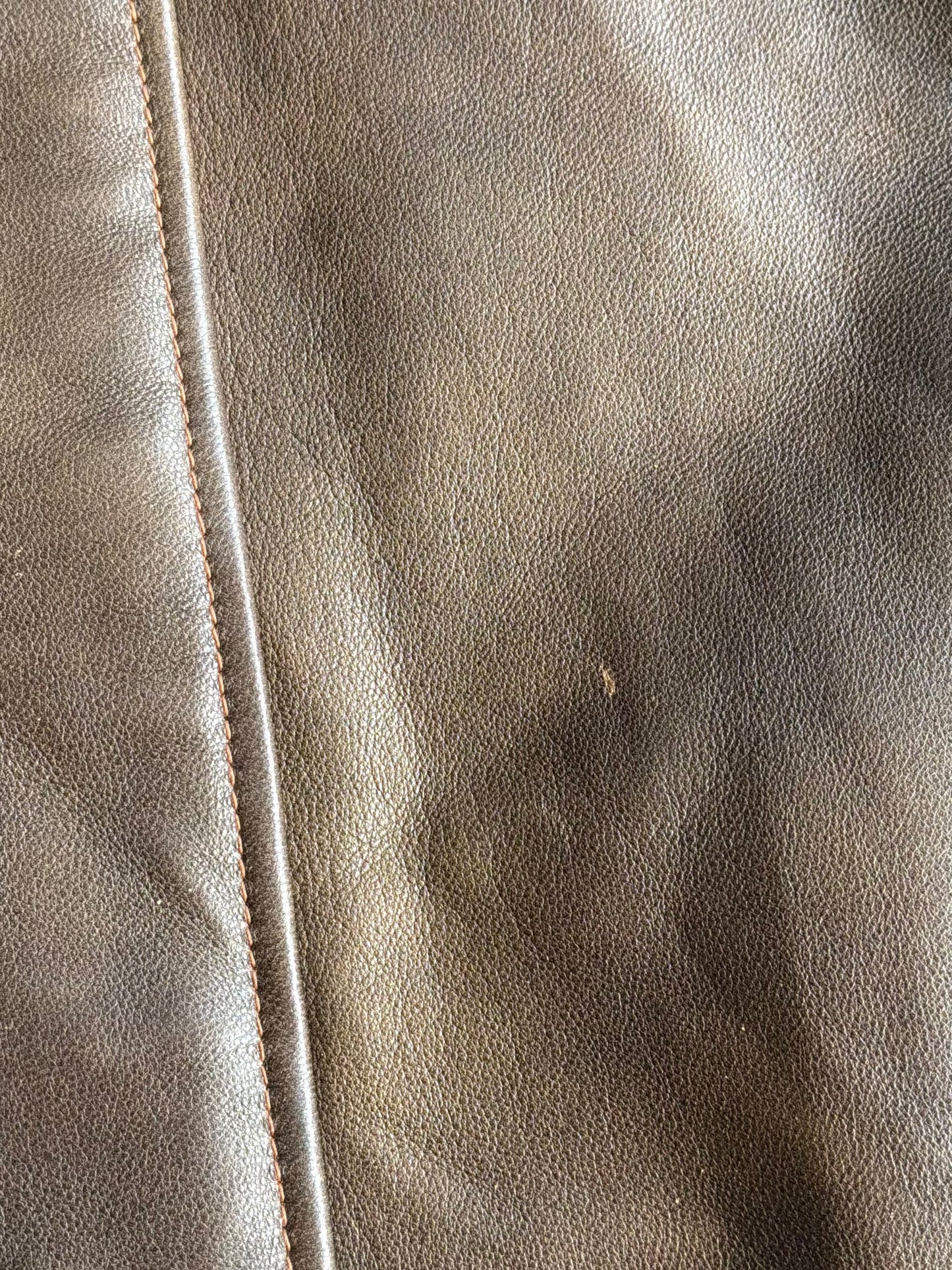 Balenciaga Vintage Brown Leather Jacket