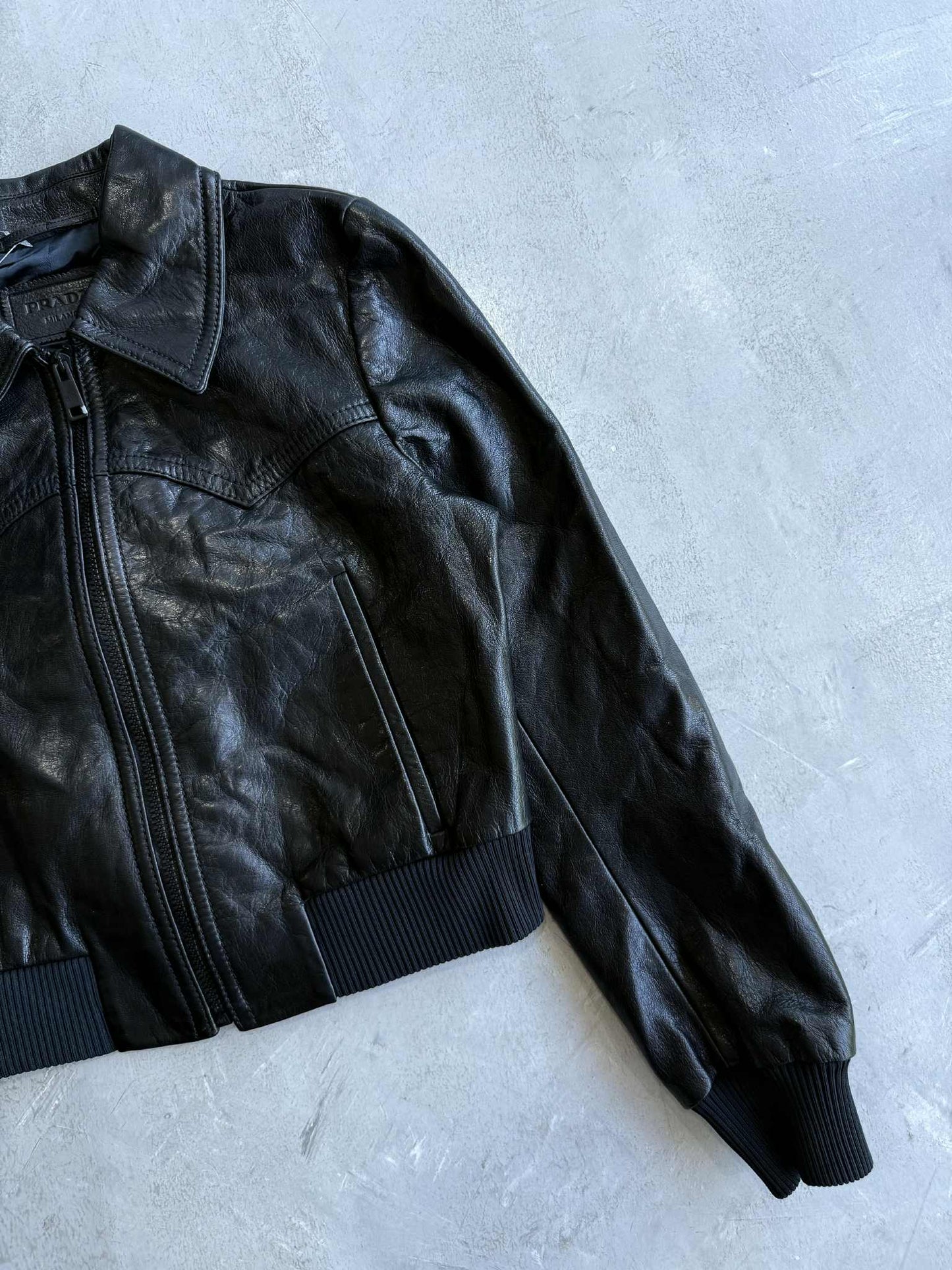 Prada Women’s Nappa Leather Jacket