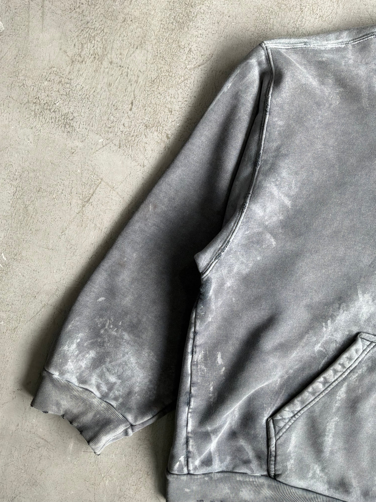 Balenciaga Tie Dye Distressed Hoodie