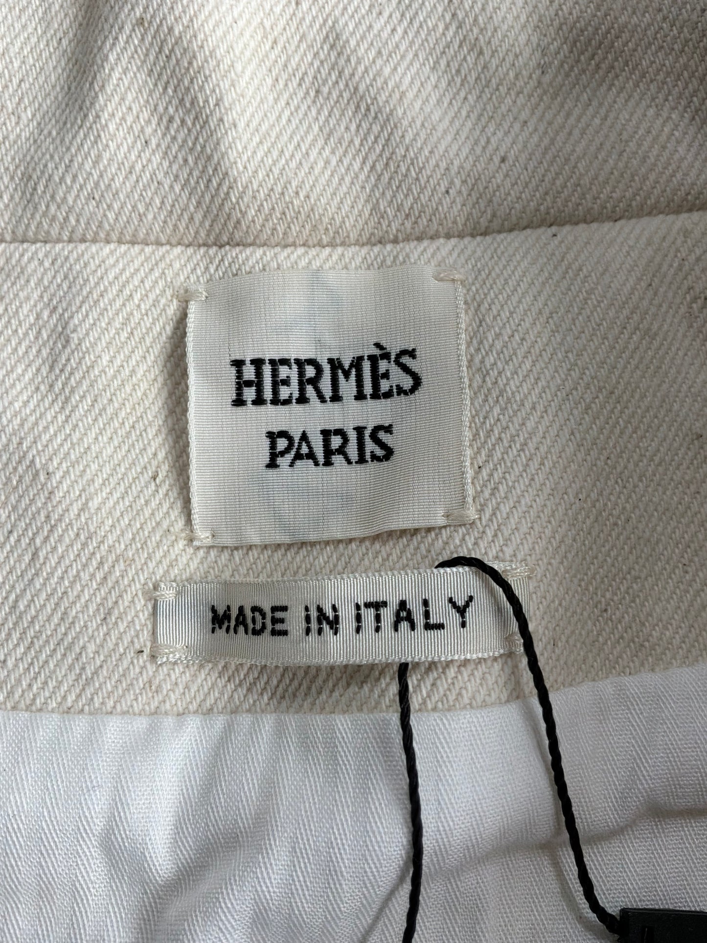 Hermes Embroidered Designs Denim Jacket