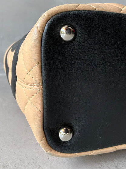 Chanel Cambon Ligne Beige Small Tote Bag