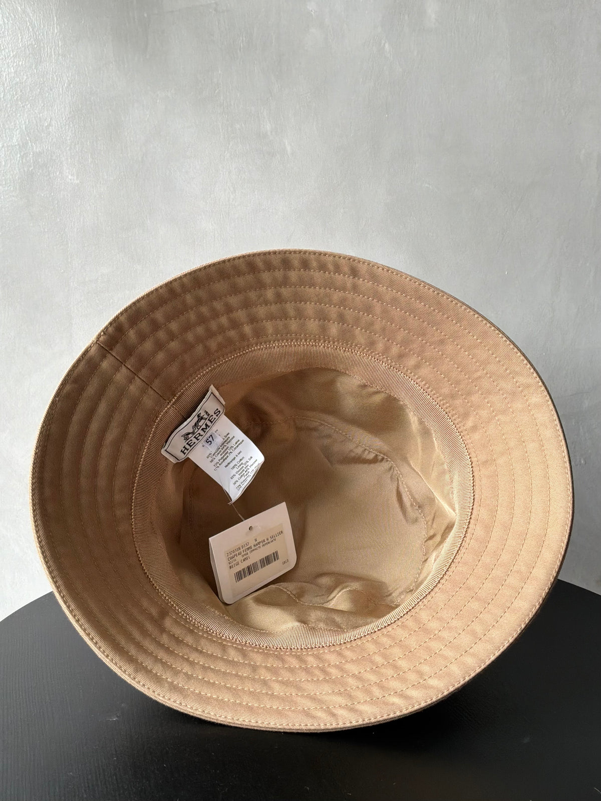 Hermes H Sellier Patch Bucket Hat