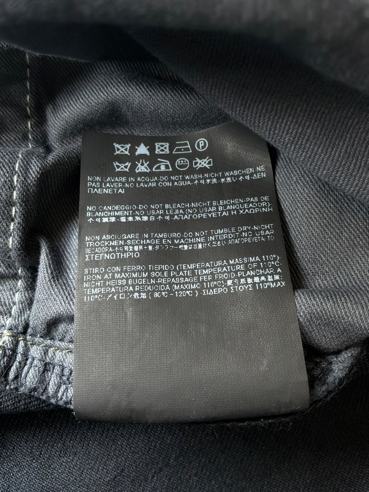 Saint Laurent Paris FW13 “SCAB” Denim Jeans