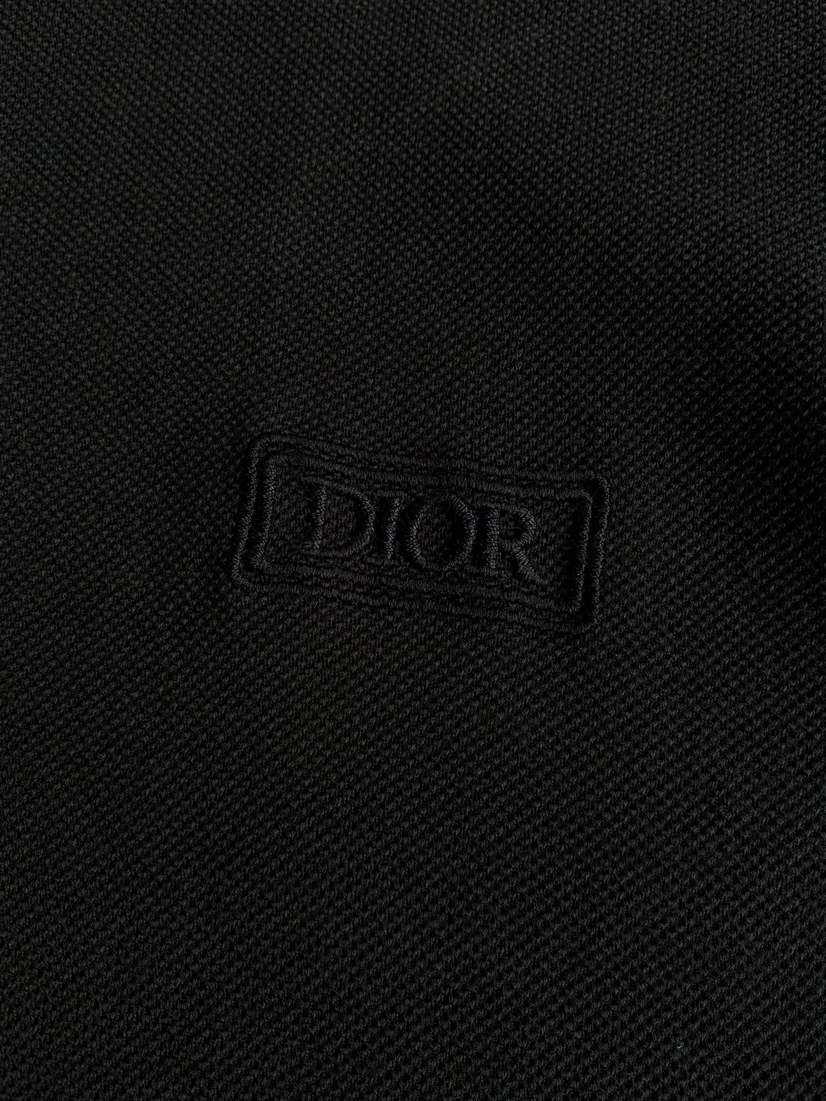 Dior Spellout Embroidered Polo