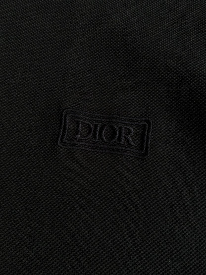 Dior Spellout Embroidered Polo