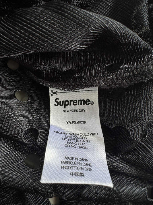 Supreme Perforated Stripe Warm Up Top