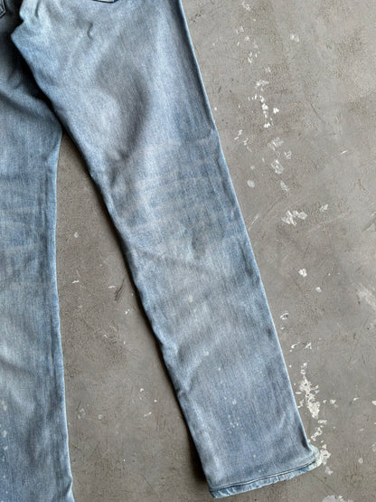 Amiri Light Washed Open Ankle Denim Pants