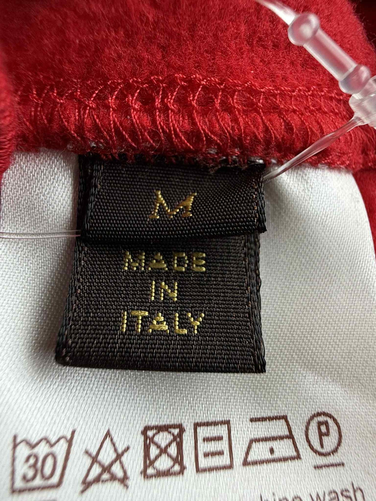 Louis Vuitton X Supreme Spellout Red Sweater