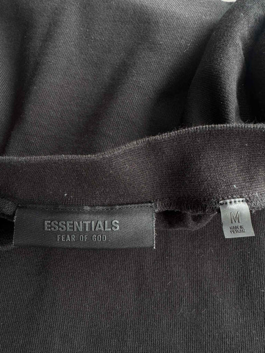Essentials Fear Of God Black Oversized Shirt