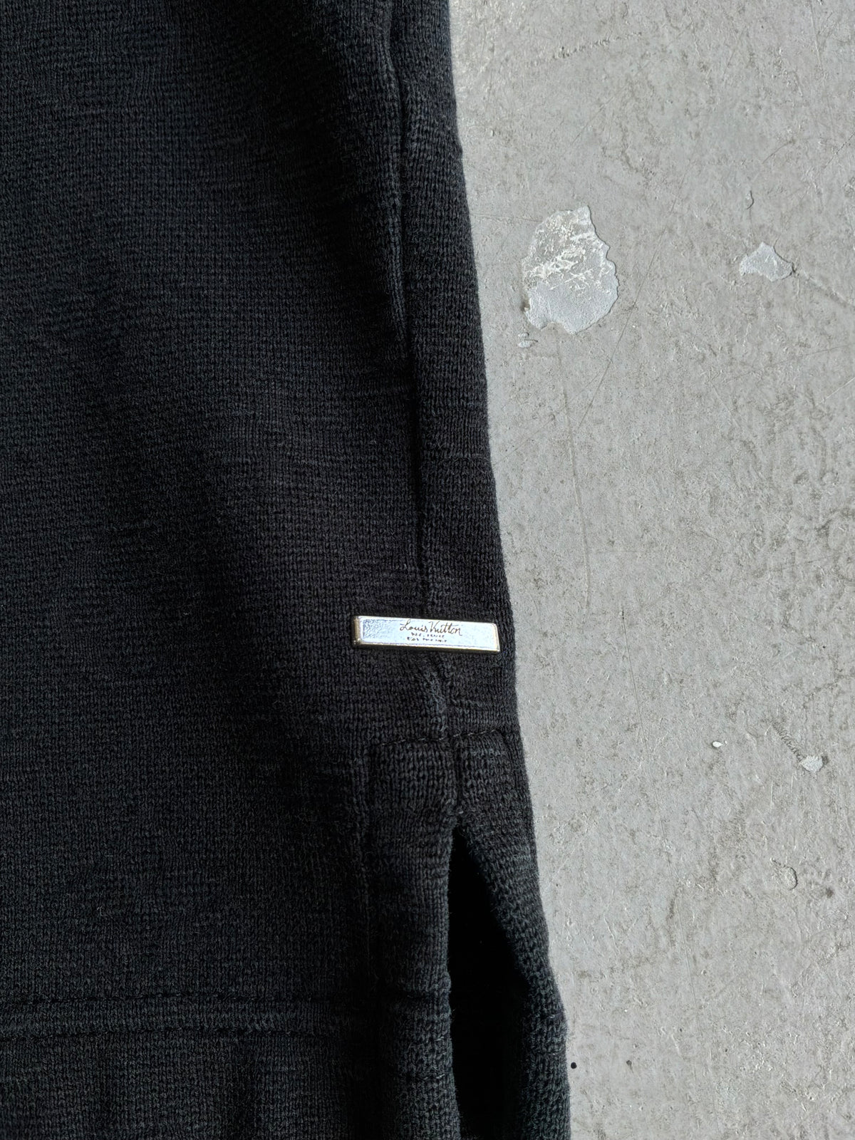 Louis Vuitton 3D Monogram Black Tee