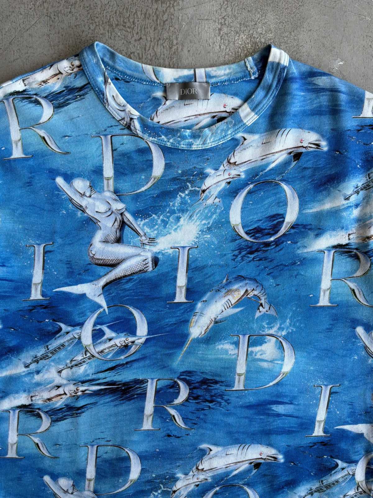 Dior X Soroyama Dolphin Robot Tee