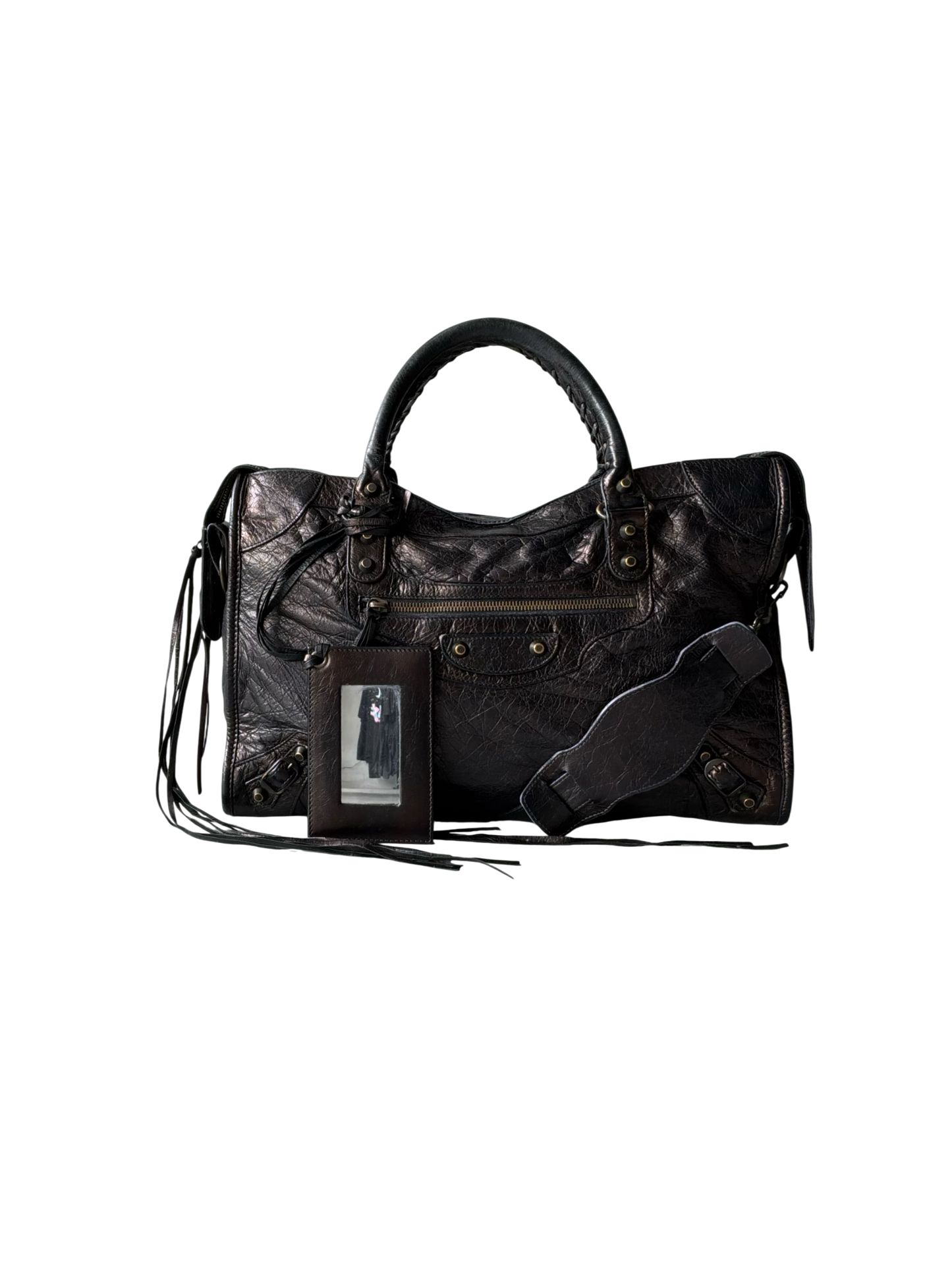 Balenciaga Classic City ‘Ink’ Lambskin Bag