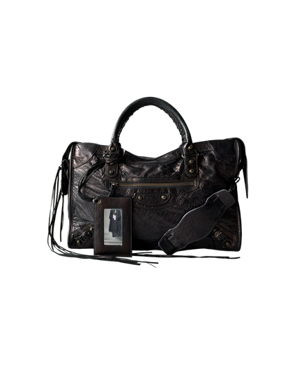Balenciaga Classic City ‘Ink’ Lambskin Bag