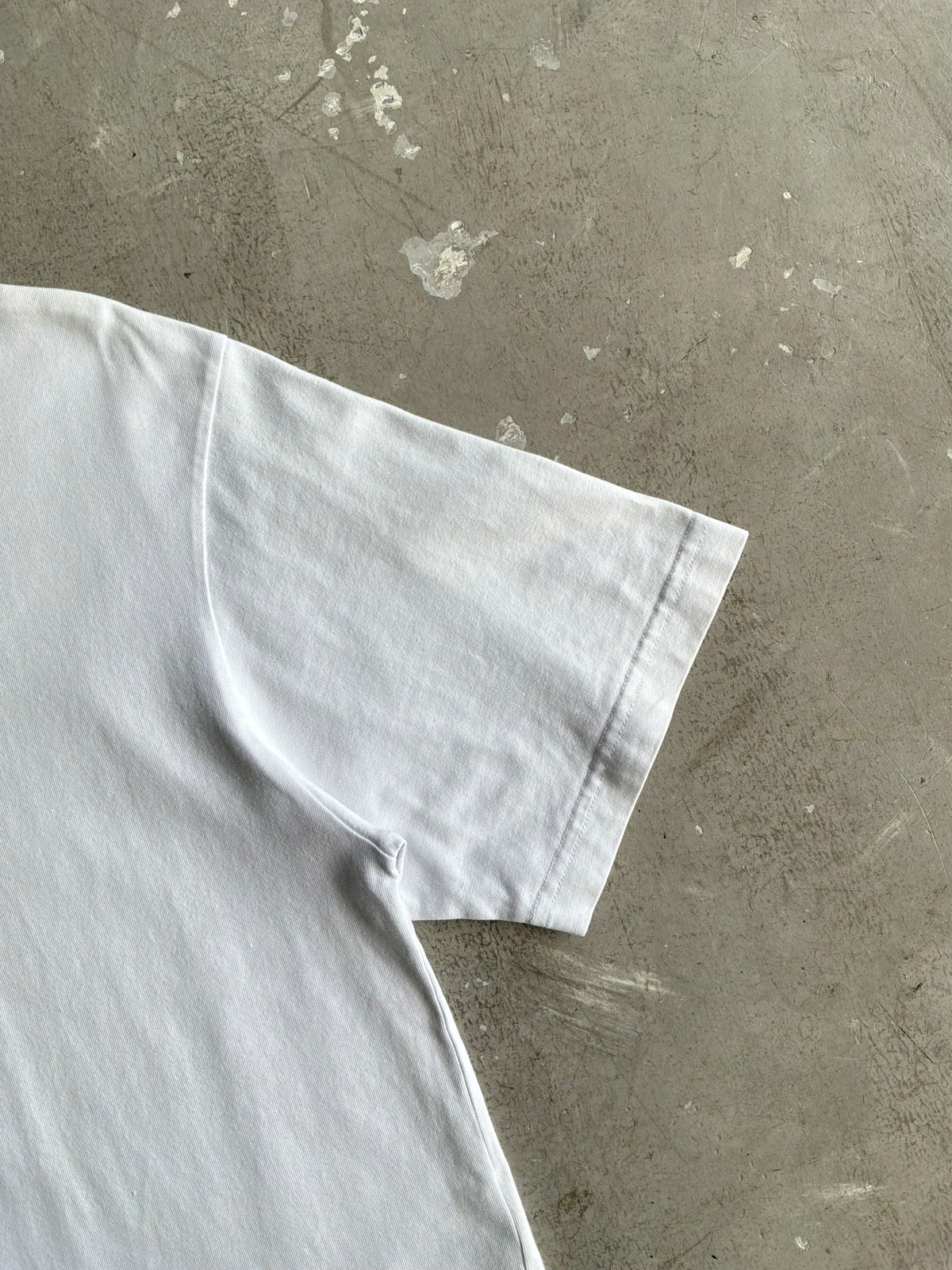 Balenciaga Script Shadow White Tee