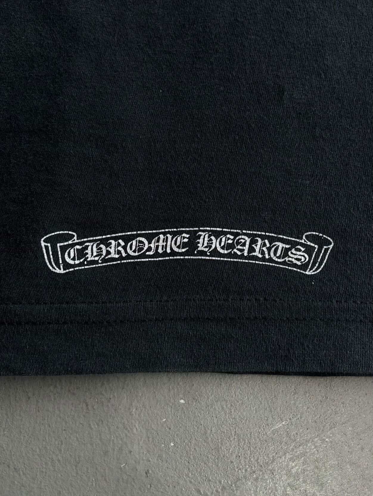 Chrome Hearts Triple Cross Horseshoe Tee