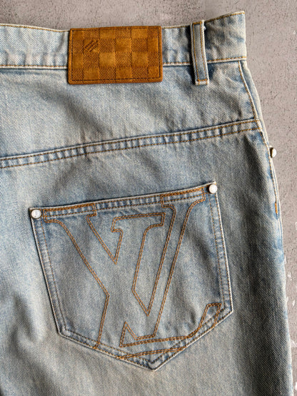 Louis Vuitton Staple Edition Denim Pants
