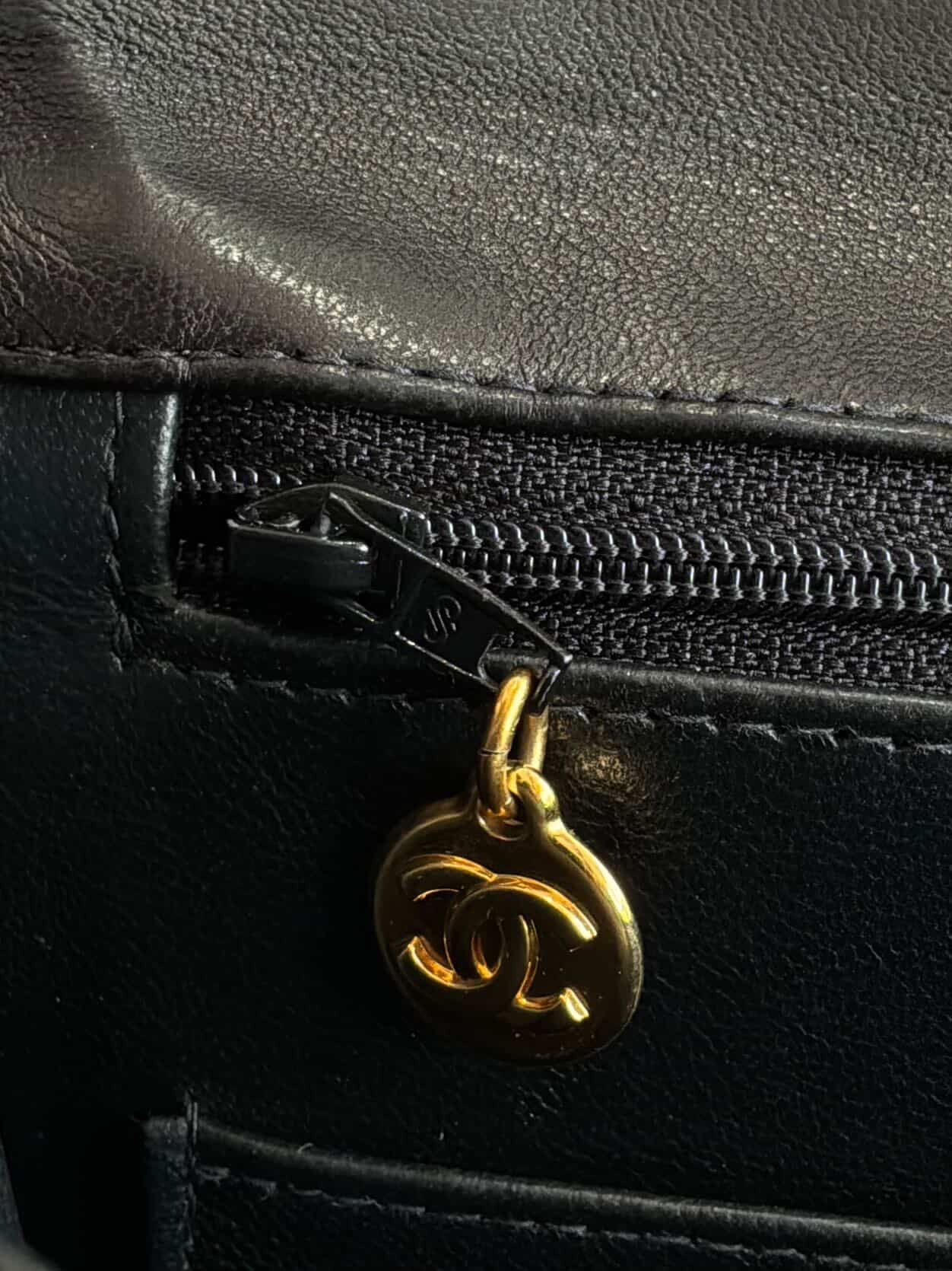 90’s Chanel Patent Leather Briefcase