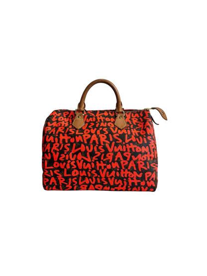 Louis Vuitton X Stephen Sprouse Orange Graffiti Speedy 30