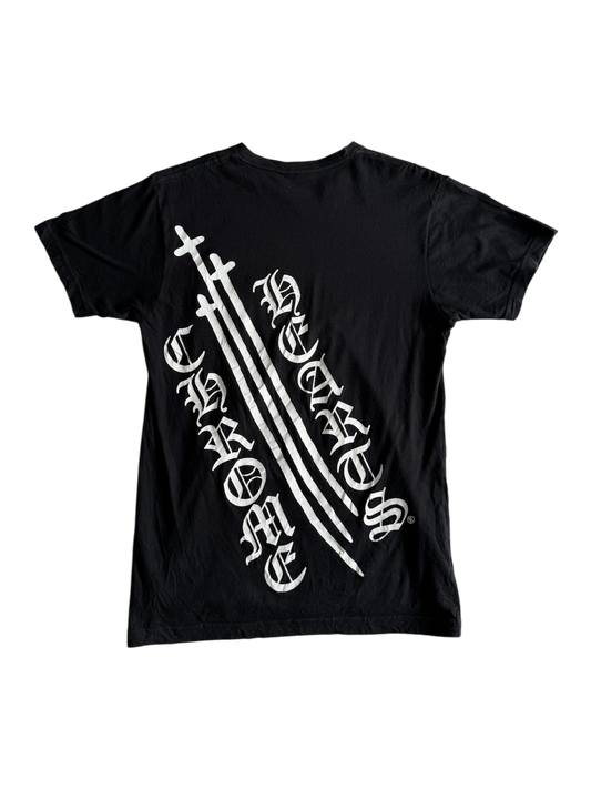 Chrome Hearts Triple Sword Logo Tee