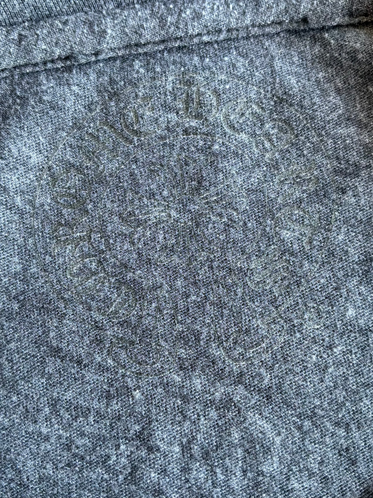 Chrome Hearts Spine Cross Gray Longsleeves