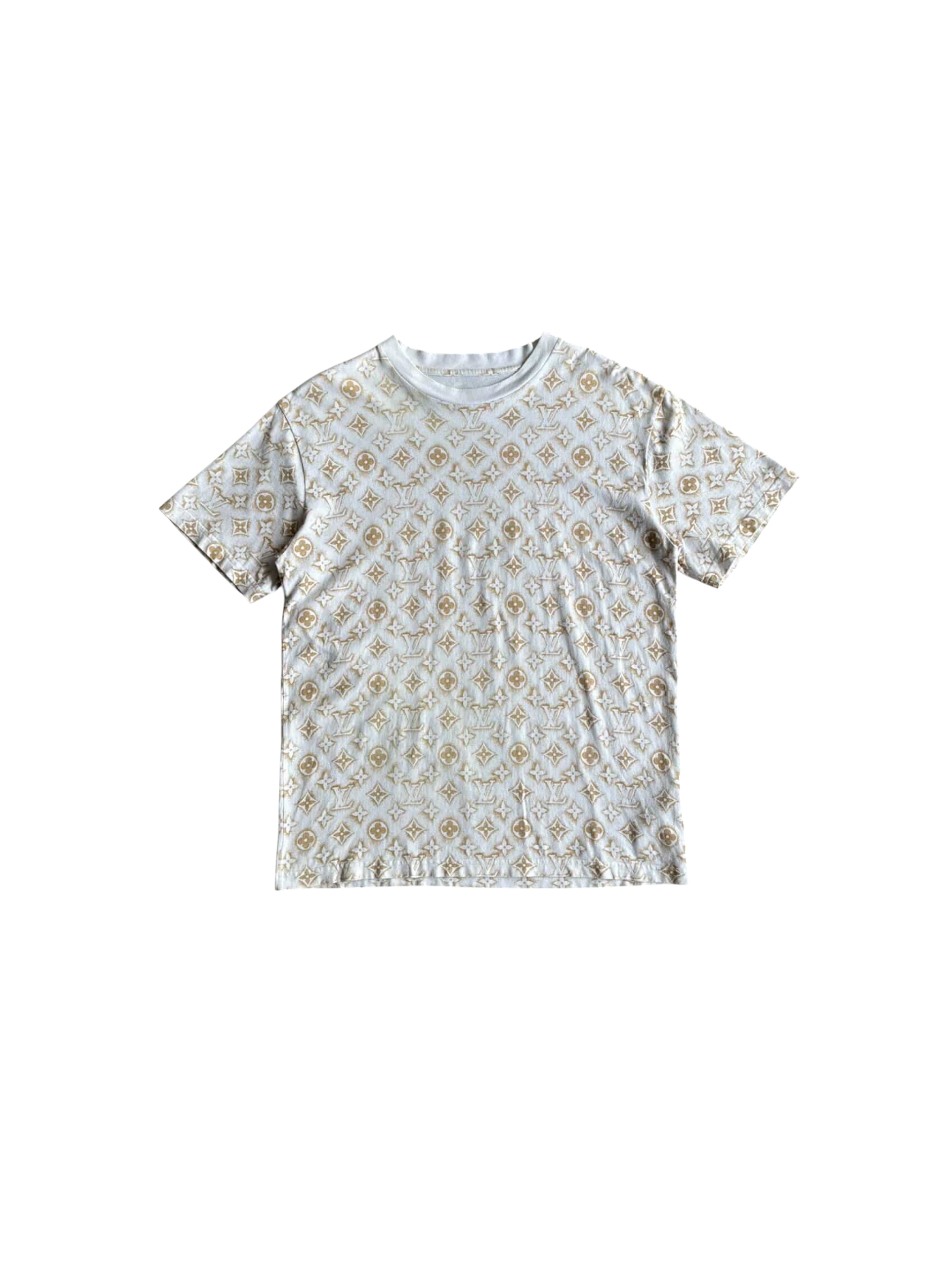 Louis Vuitton White Monogram Tee